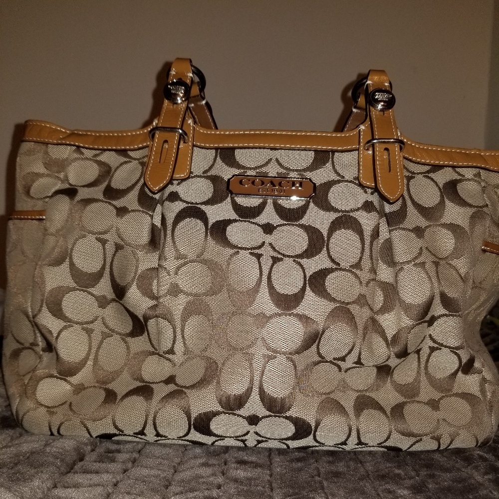 Coach Eadt West Tote-Vintage